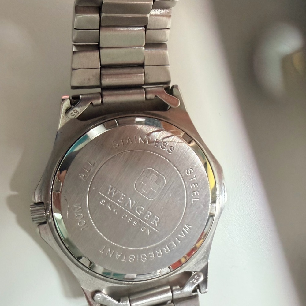 Wenger Silver and White Men's Watch - Picture 3 of 3